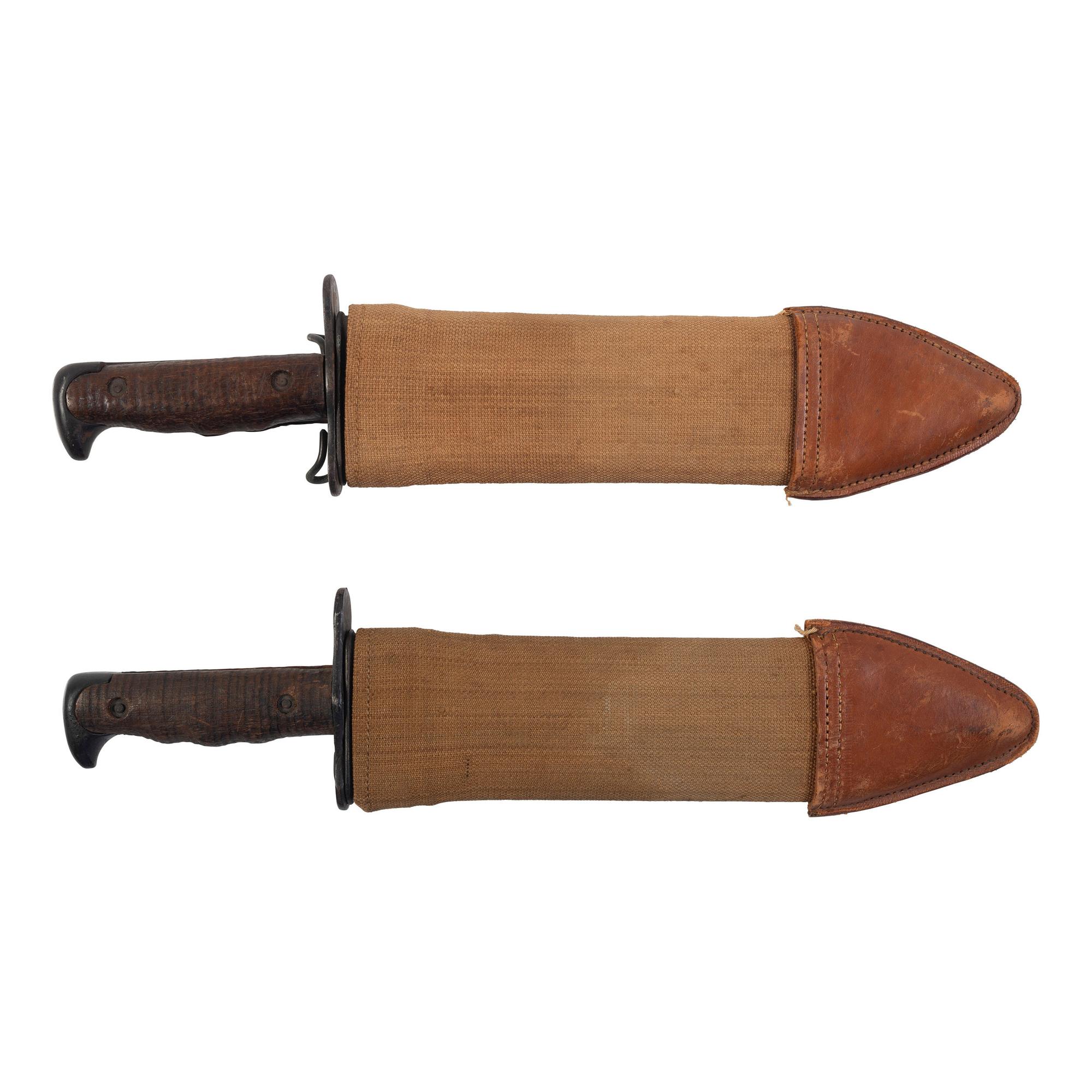 Lot of 2 US M1917 Bolo Knives