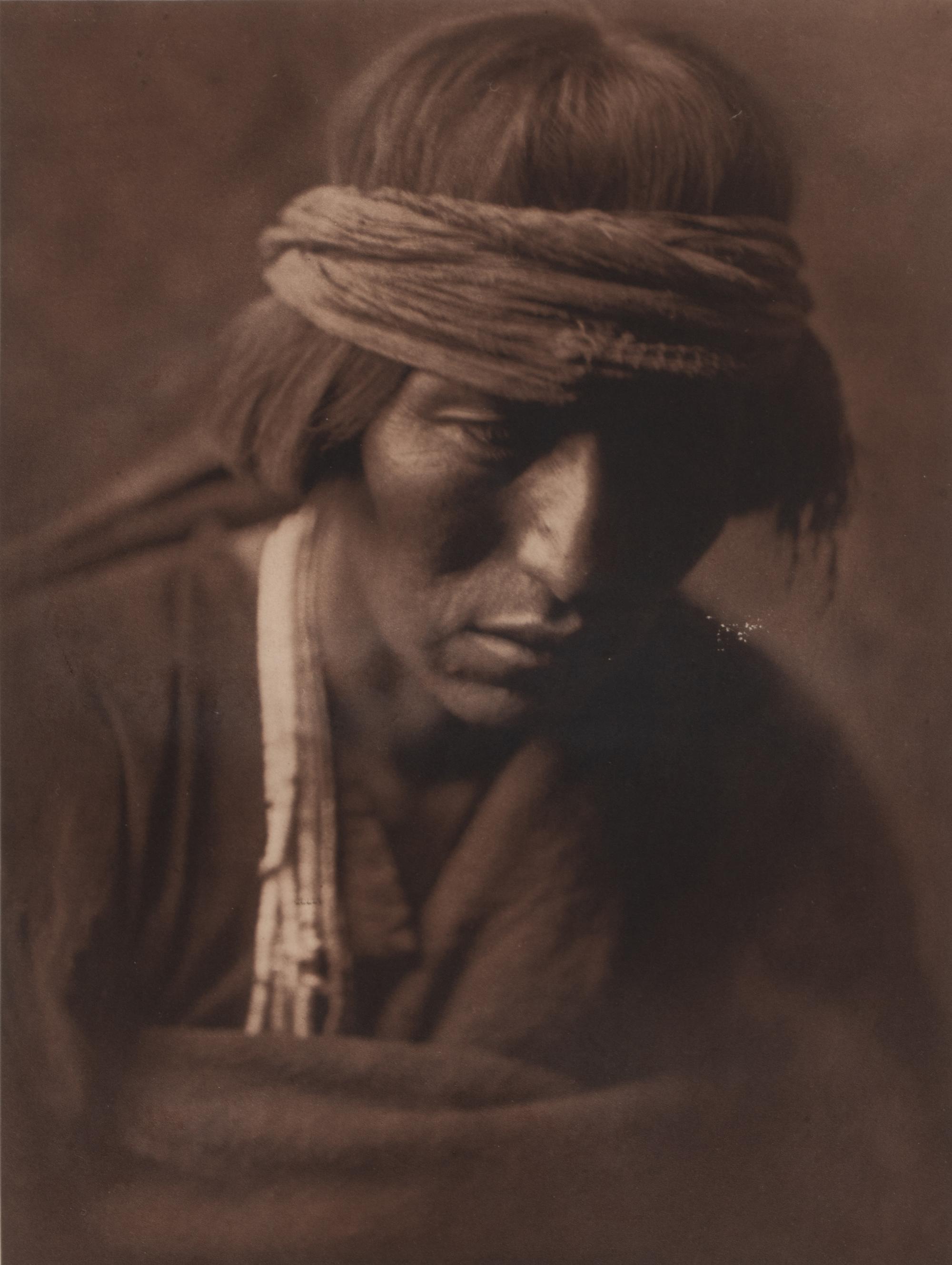 Hastobiga, Navaho Medicine-Man , Plate 35