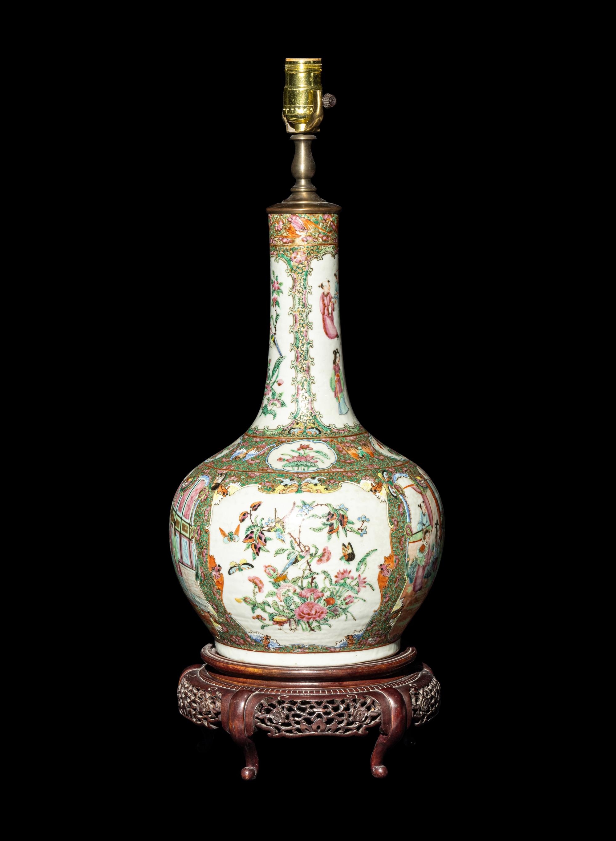 Two Chinese Famille Rose Porcelain Wares
