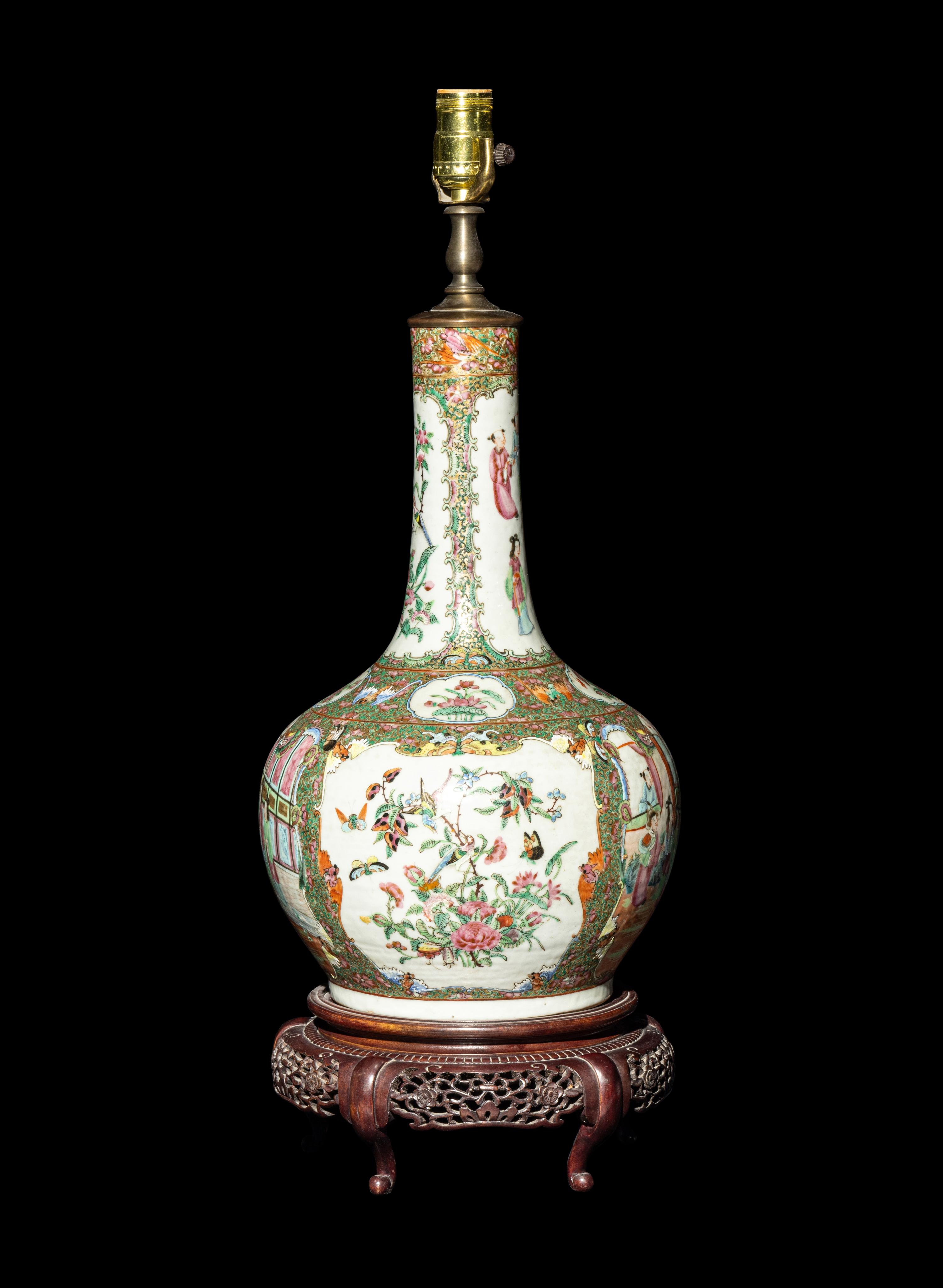 Two Chinese Famille Rose Porcelain Wares
