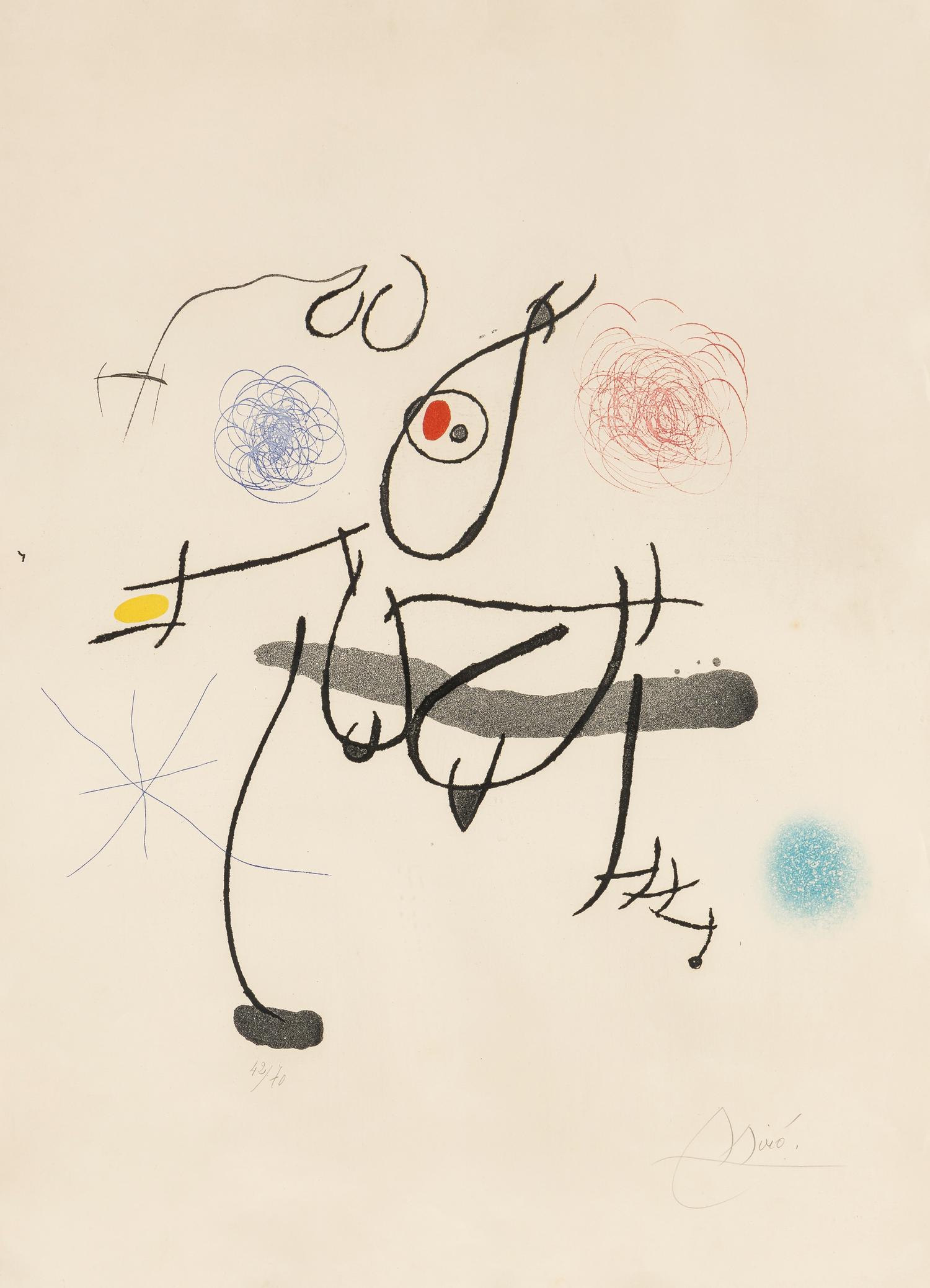 Miró à l'encre