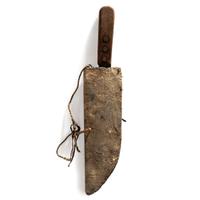 Sioux Beaded Hide Knife Case, with Knife
