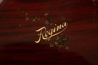 A Regina 'Rookwood ' Paint Decorated 20 Inch Drum Music Box