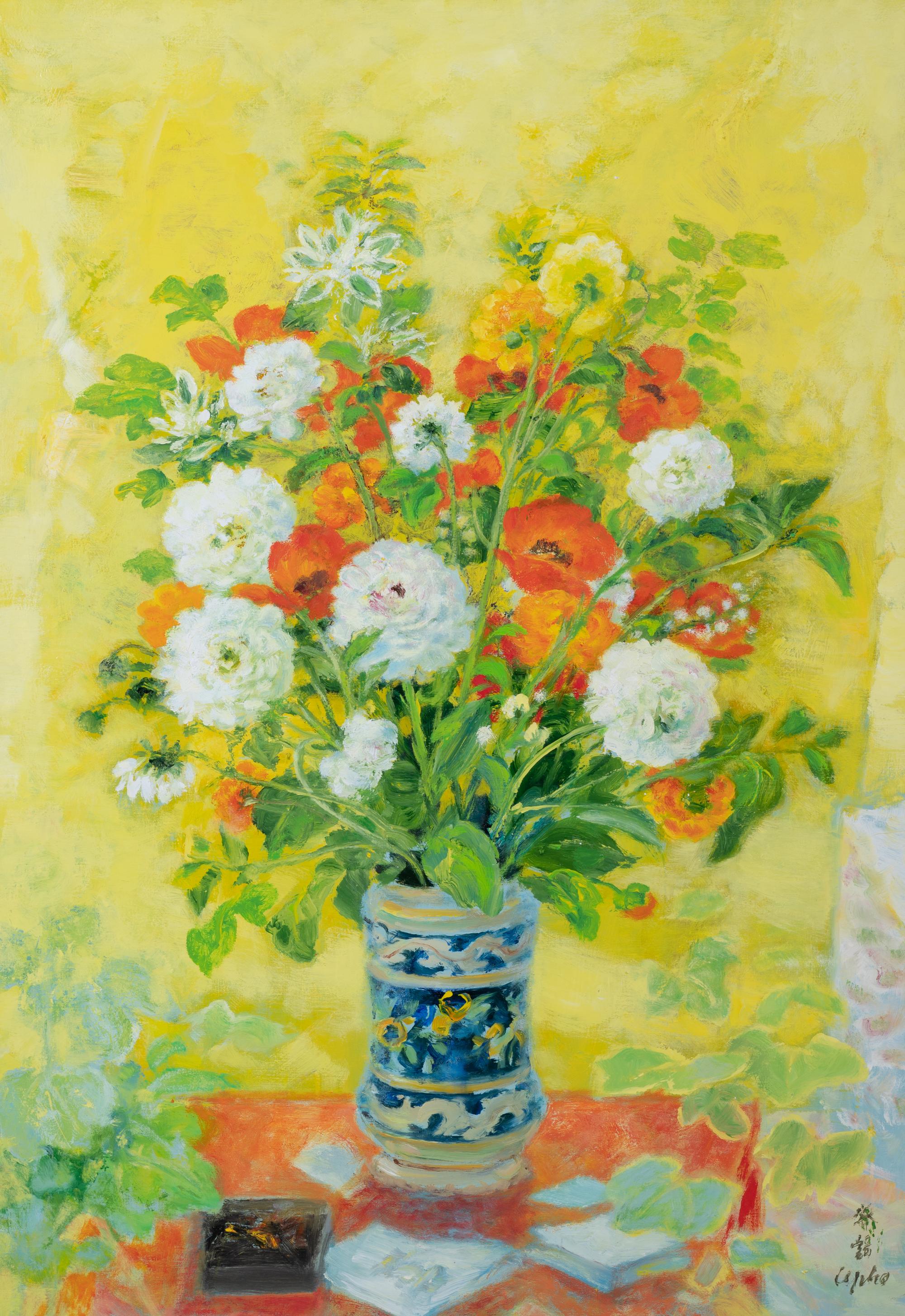 Les Dahlias Blanches