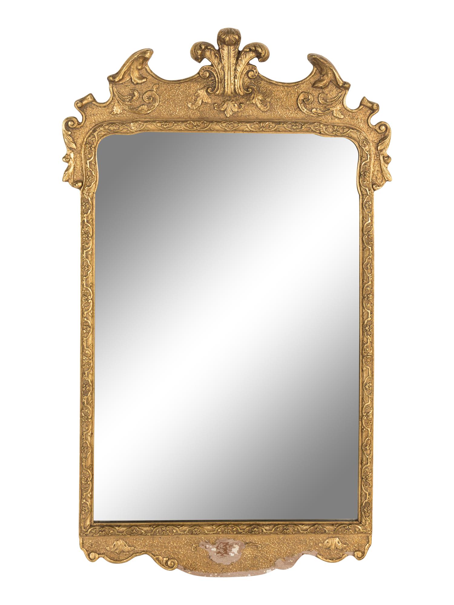 A Georgian Style Giltwood Mirror