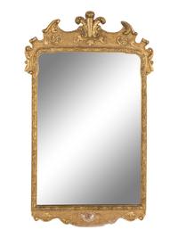 A Georgian Style Giltwood Mirror