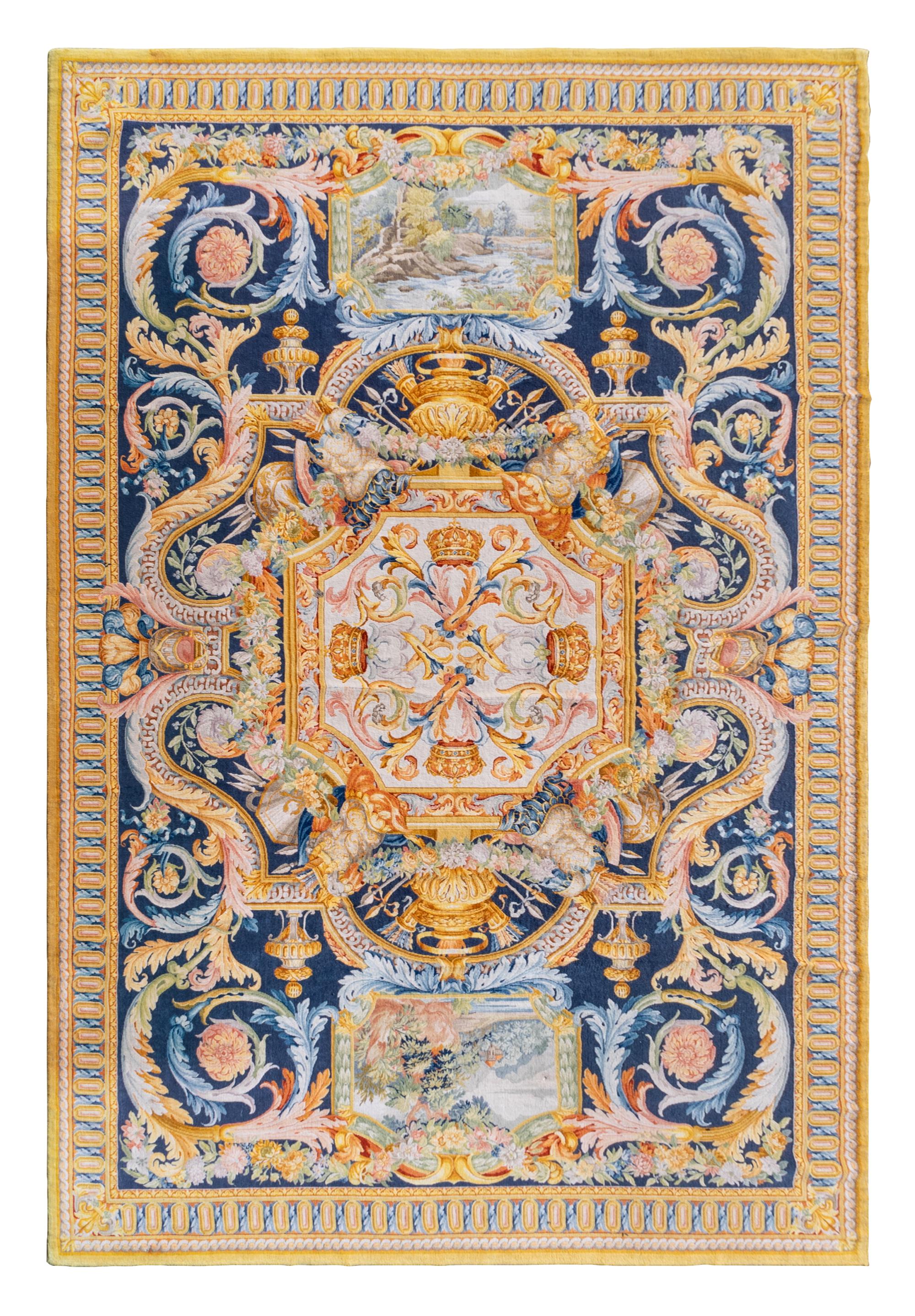 A Pair of Custom Savonnerie Style Carpets