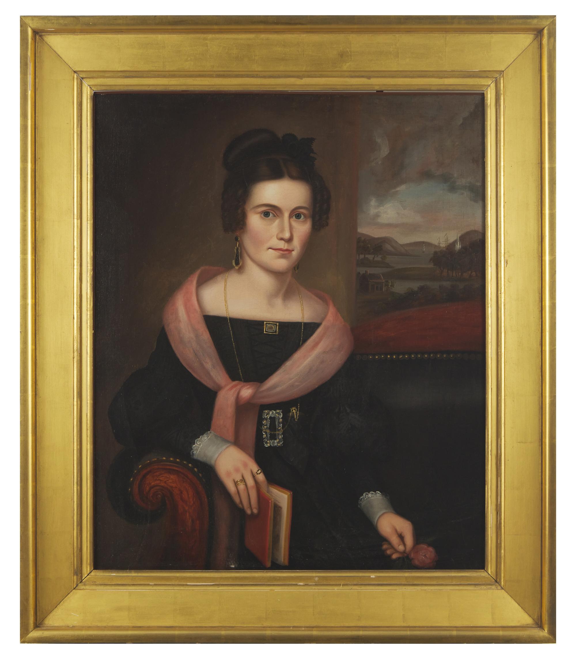 Orlando Hand Bears (1811-1851), Three Portraits: Members Of The Hendrick Family