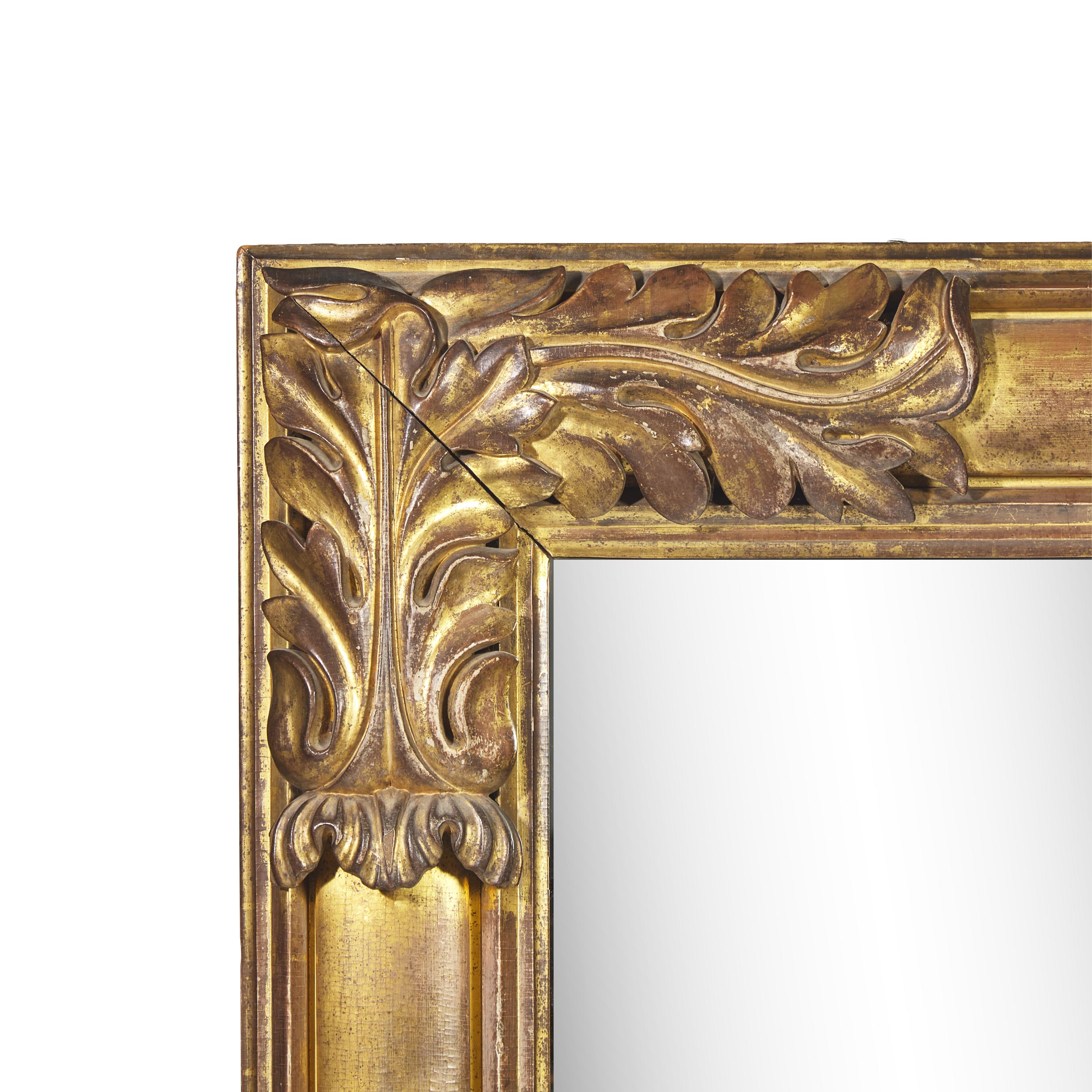 A Classical Giltwood Overmantel Mirror