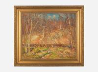 William Lester Stevens (American, 1888-1969) - Autumn Brook