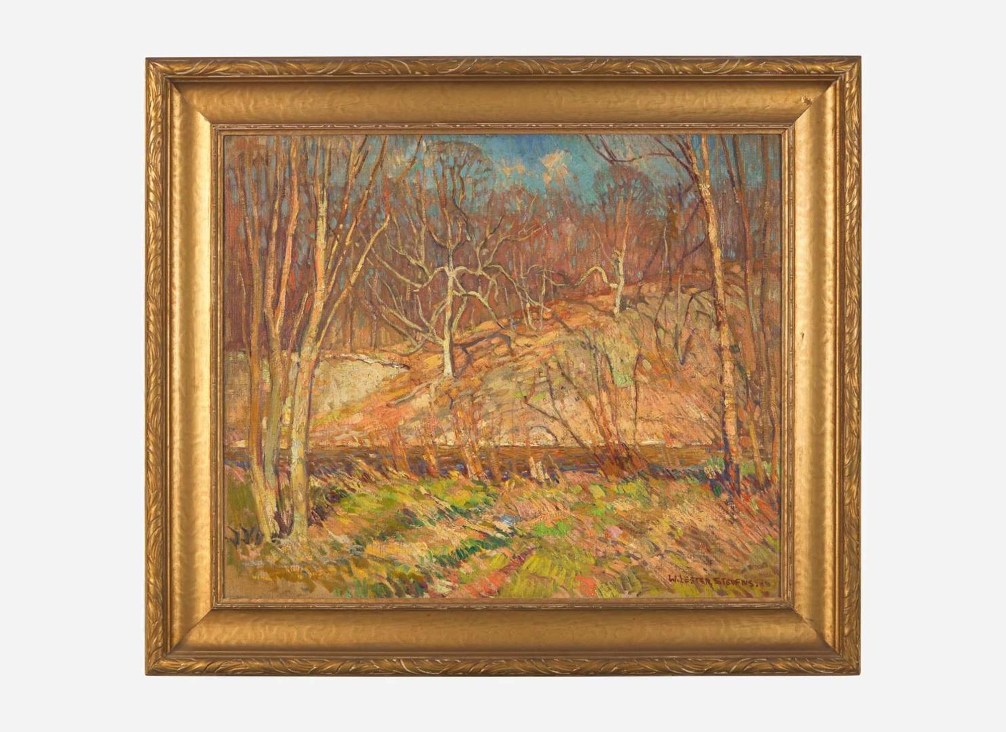William Lester Stevens (American, 1888-1969) - Autumn Brook