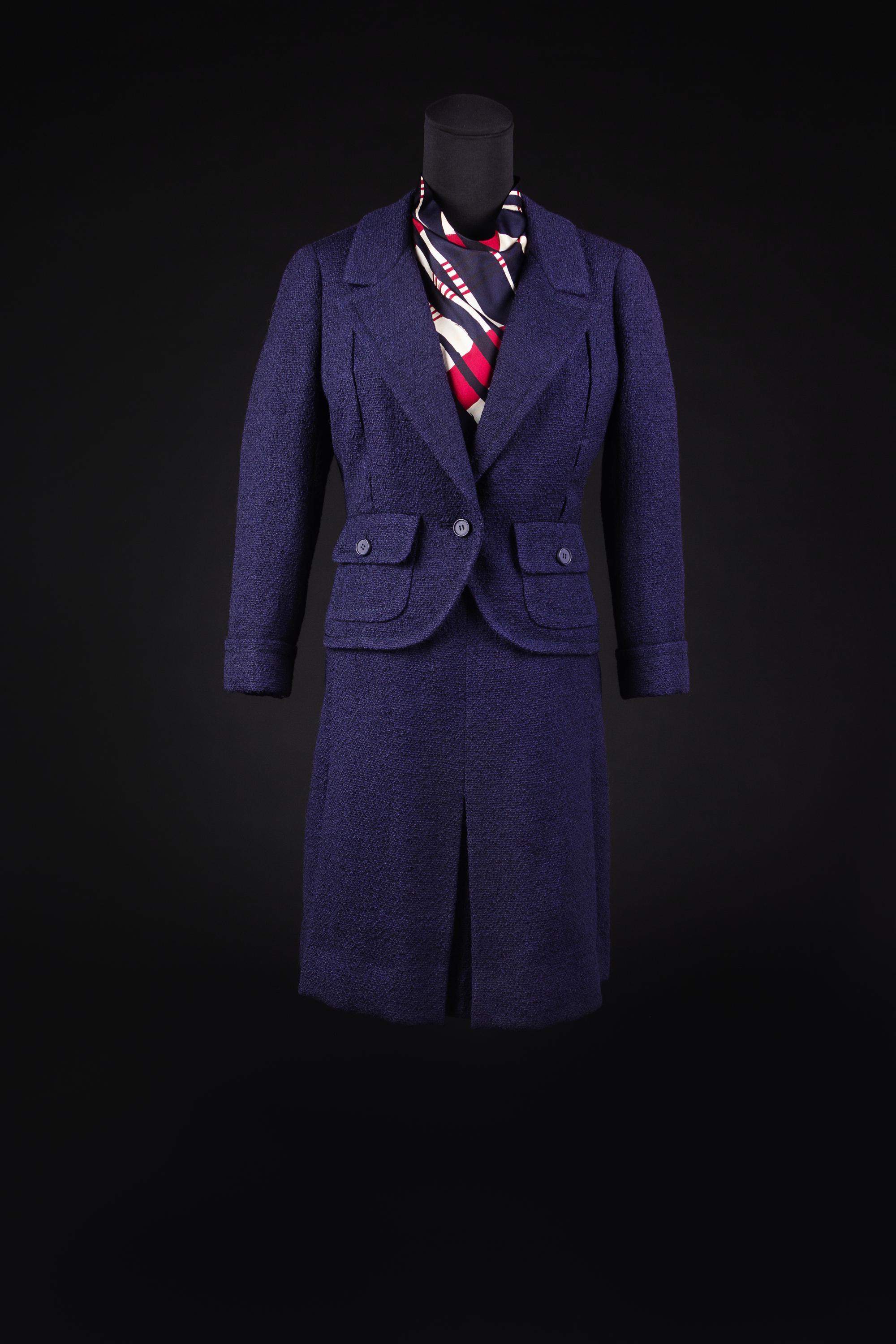 Christian Dior by Marc Bohan Haute Couture Ensemble, Spring-Summer 1964 — Worn by Dame Olivia de Havilland