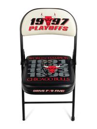 A Group of Four 1997 Chicago Bulls Michael Jordan "Last Dance" Era United Center Stadium Chairs,