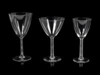 A Lalique Phalsbourg Stemware Service