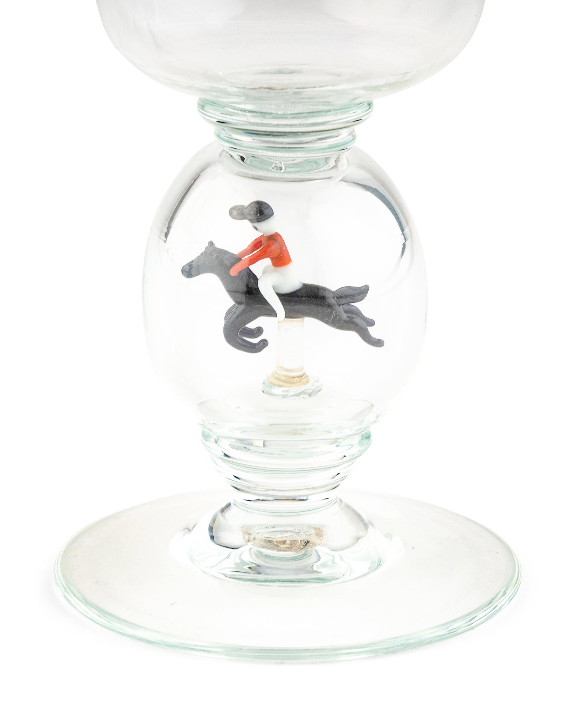 A Group of Continental Glass Stemware
