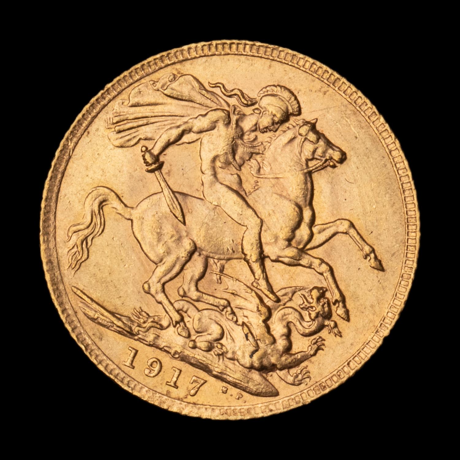 [GREAT BRITAIN] A 1917 George V Gold Sovereign