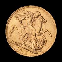 [GREAT BRITAIN] A 1917 George V Gold Sovereign
