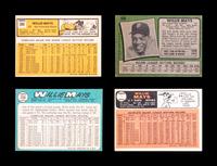 A Group of Willie Mays Topps Baseball Cards