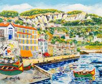Elisee Maclet, (French, 1881-1962), Ville Franche sur Mer