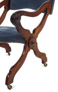 A Mahogany Metamorphic Chair and Kneeler