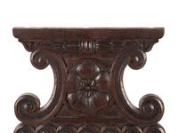 A Pair of Renaissance Revival Carved Walnut Urn-Form Panels