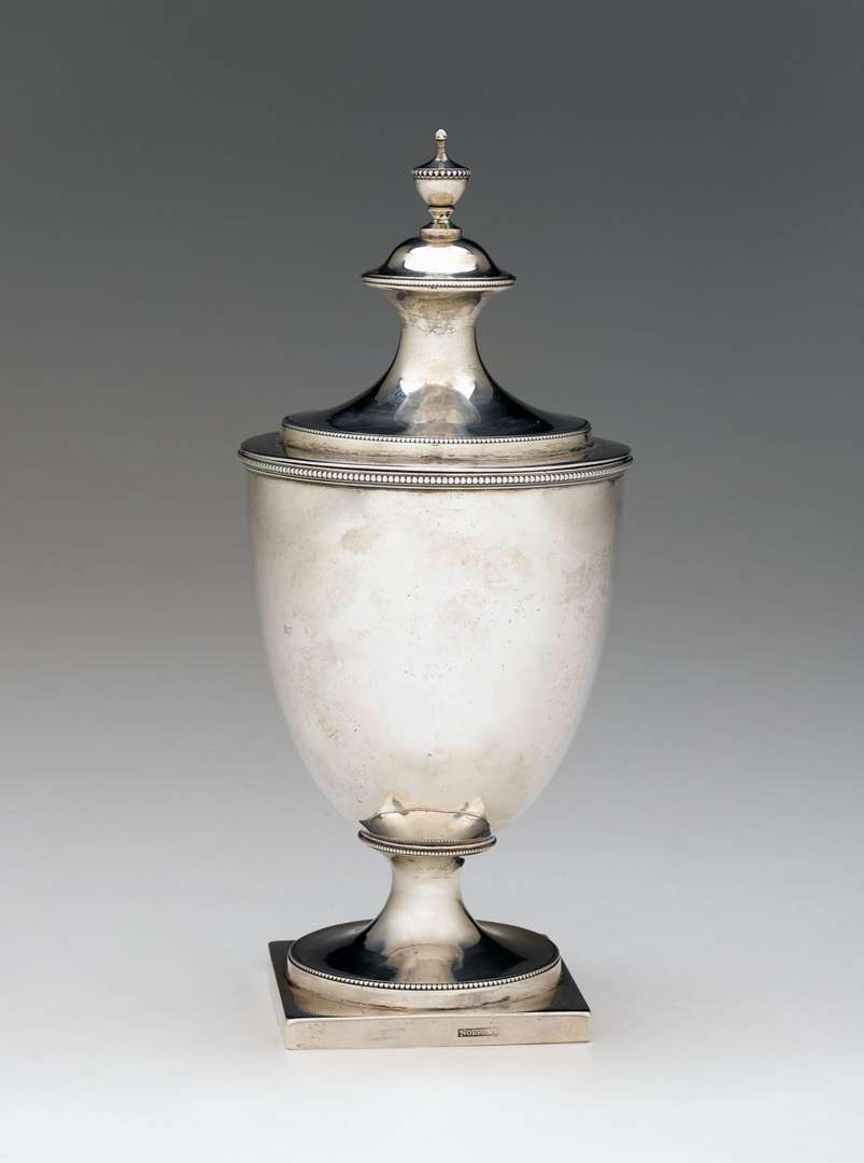 Silver covered sugar bowl jeremiah andrews, active norfolk, va, 1791-1817