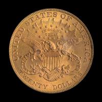 A United States 1901 Liberty Head $20 Gold Coin