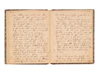 JACKSON, Col. Oscar L. (1840-1920). Five journals, incl. descriptions of Oscar L. Jackson's political activism during the 1860 campaign and his service with 63rd OVI, with campaign broadside noting Jackson as a speaker.