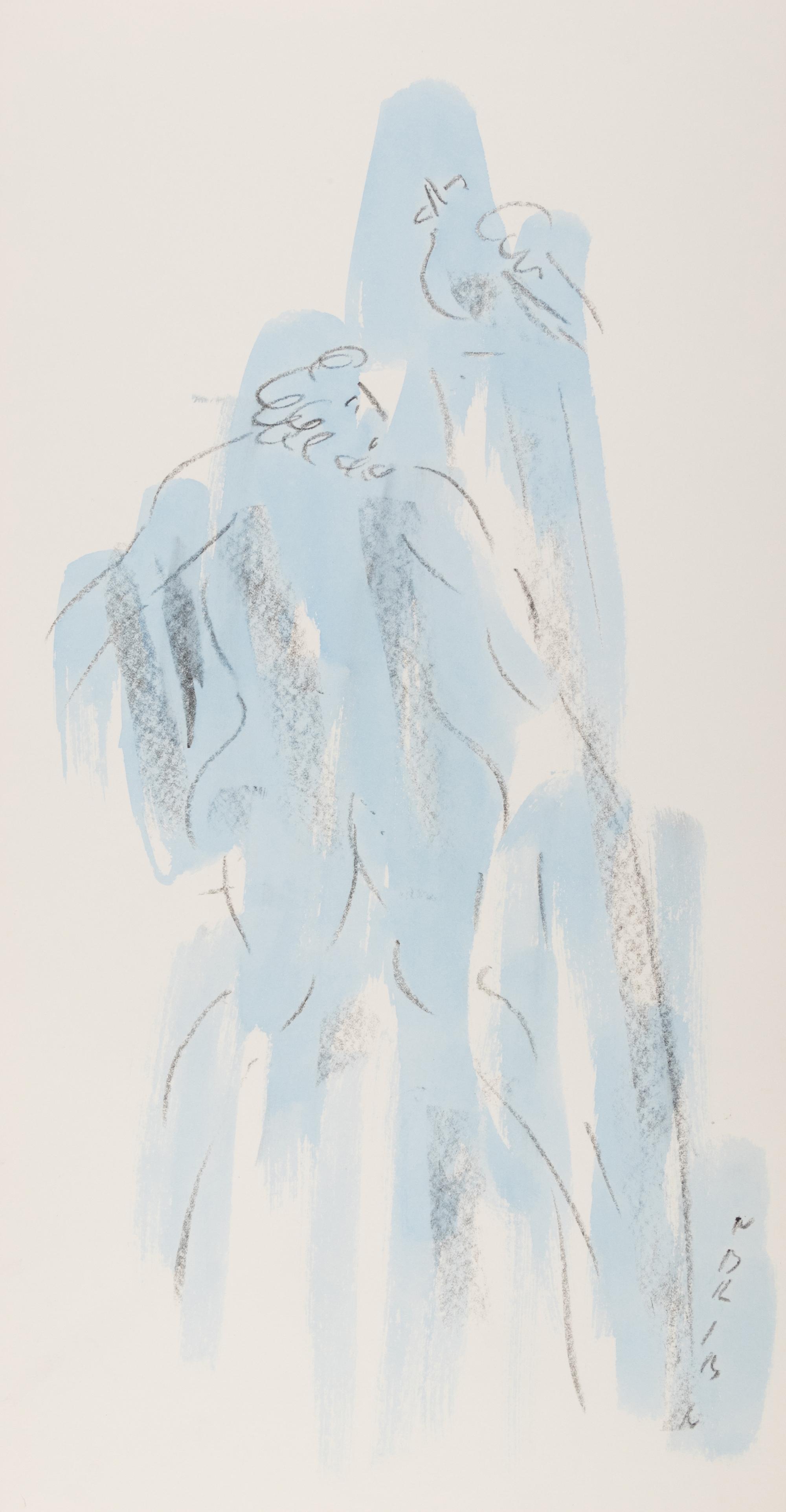 A Group of Three Works ( Nude from Behind I, II, and II )