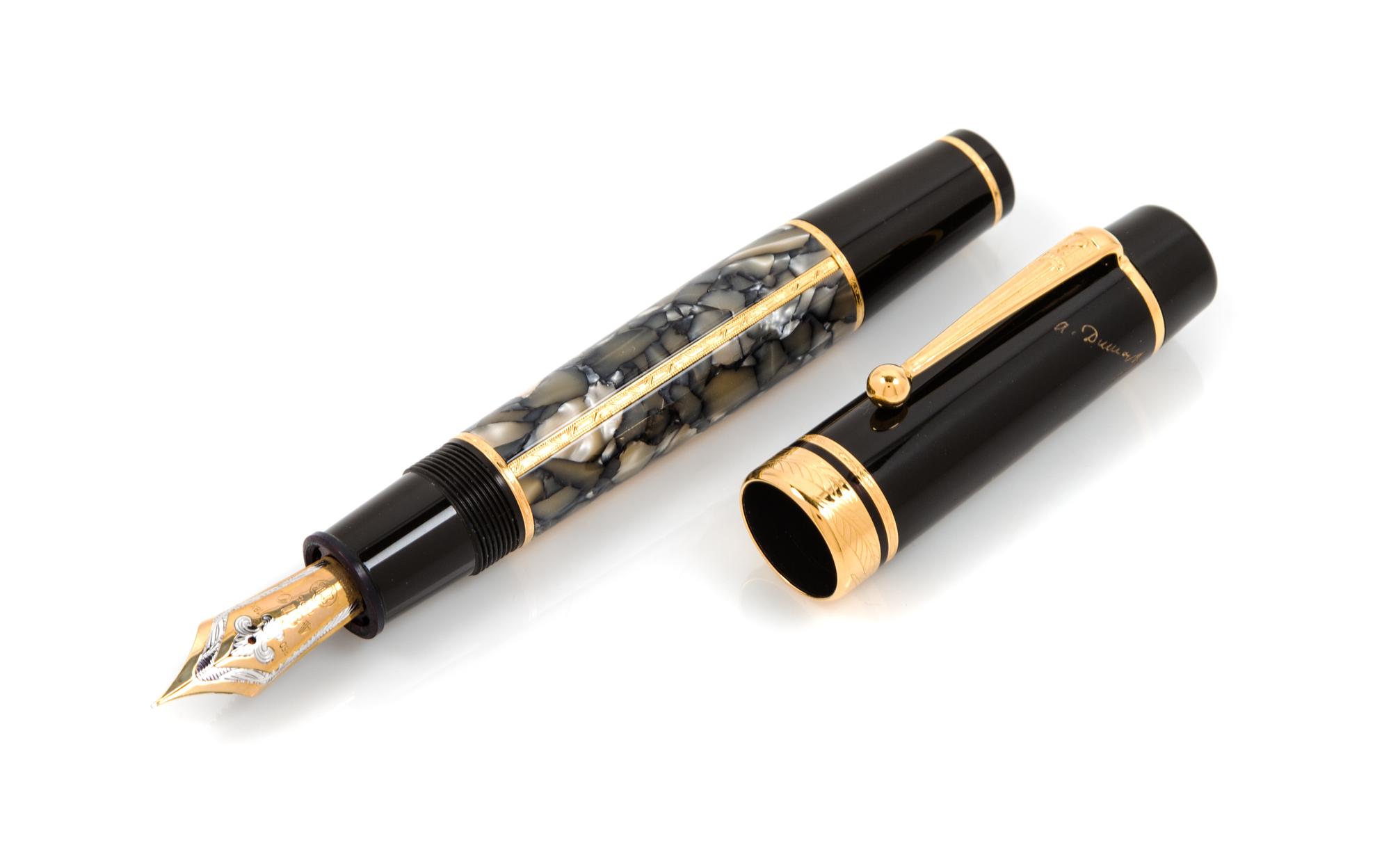 A Montblanc Meisterstuck Alexandre Dumas Limited Edition Fountain Pen