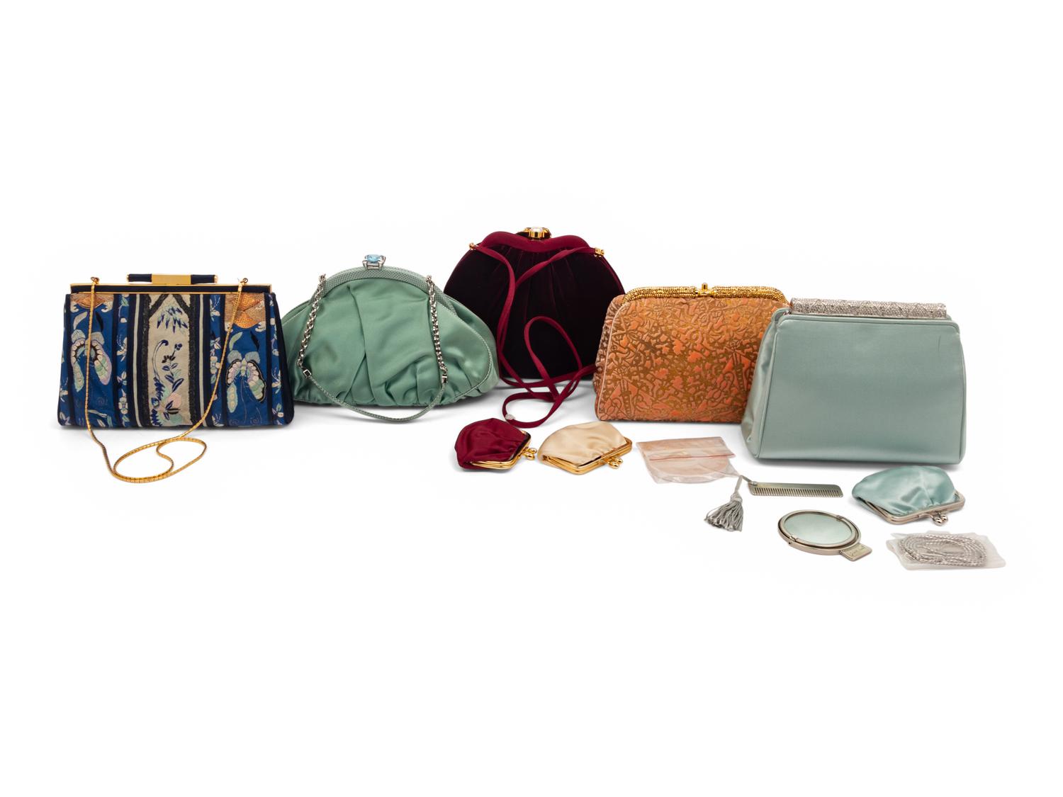Five Judith Leiber Clutches