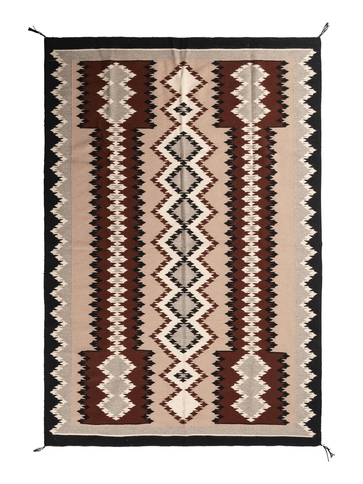 Navajo Modified Storm Pattern Weaving / Rug