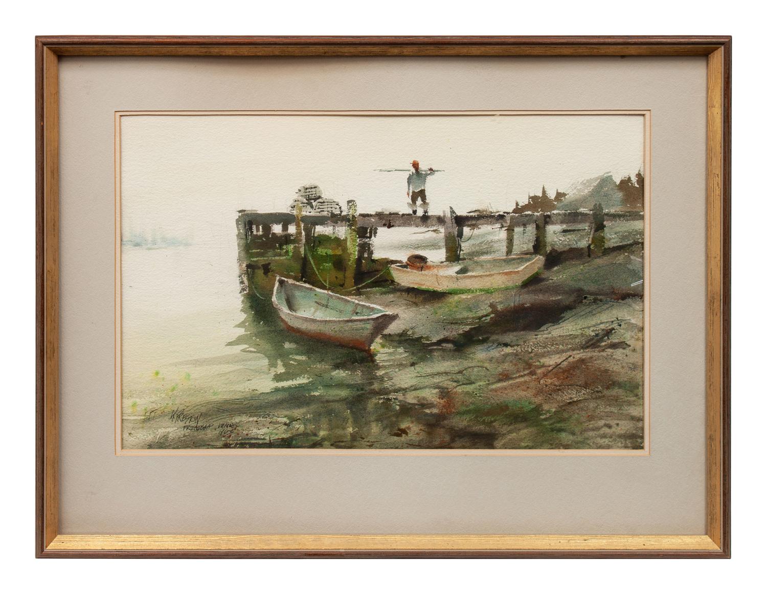 A Pair of Watercolors