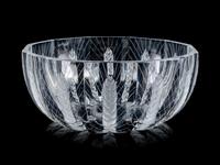 A Lalique Frosted Glass Bowl — 20TH CENTURY