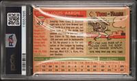 A 1955 Topps Hank Aaron Baseball Card No. 47 (PSA 2 GOOD) from The Collection of David Eisenhower