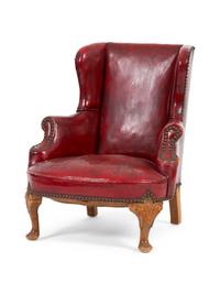 A Georgian Style Child's Wing Chair