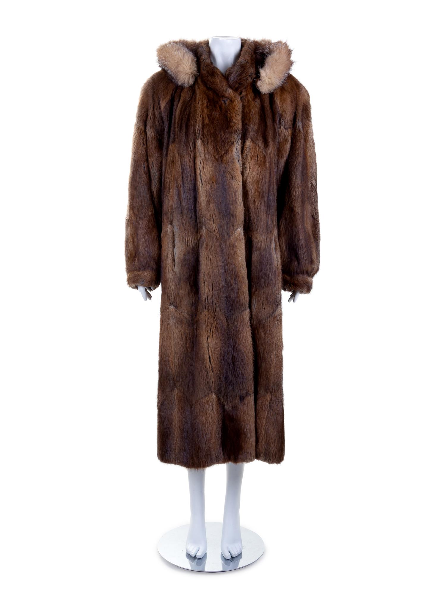 Elan Furs Mink Coat, 1980-90s