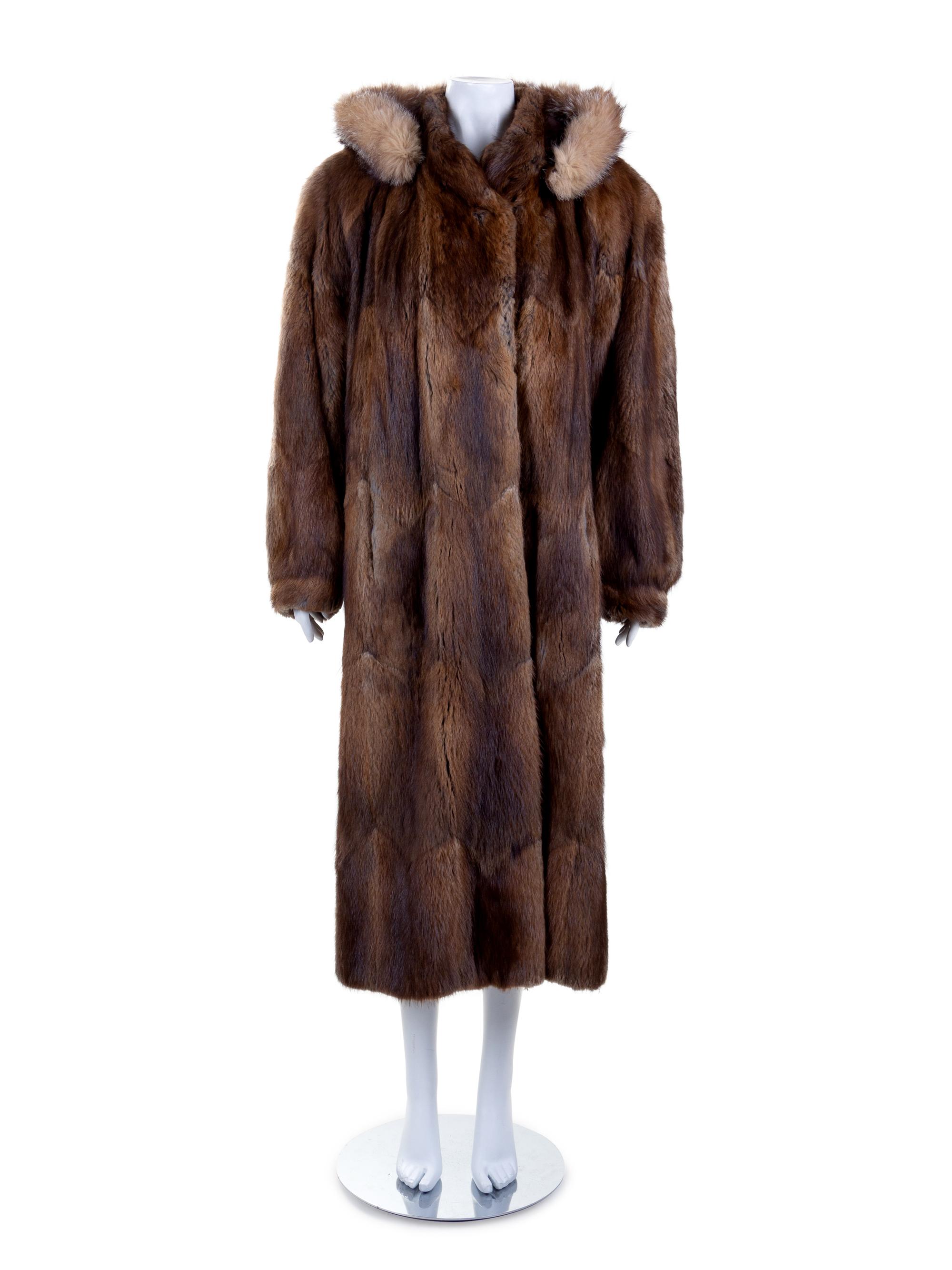 Elan Furs Mink Coat, 1980-90s