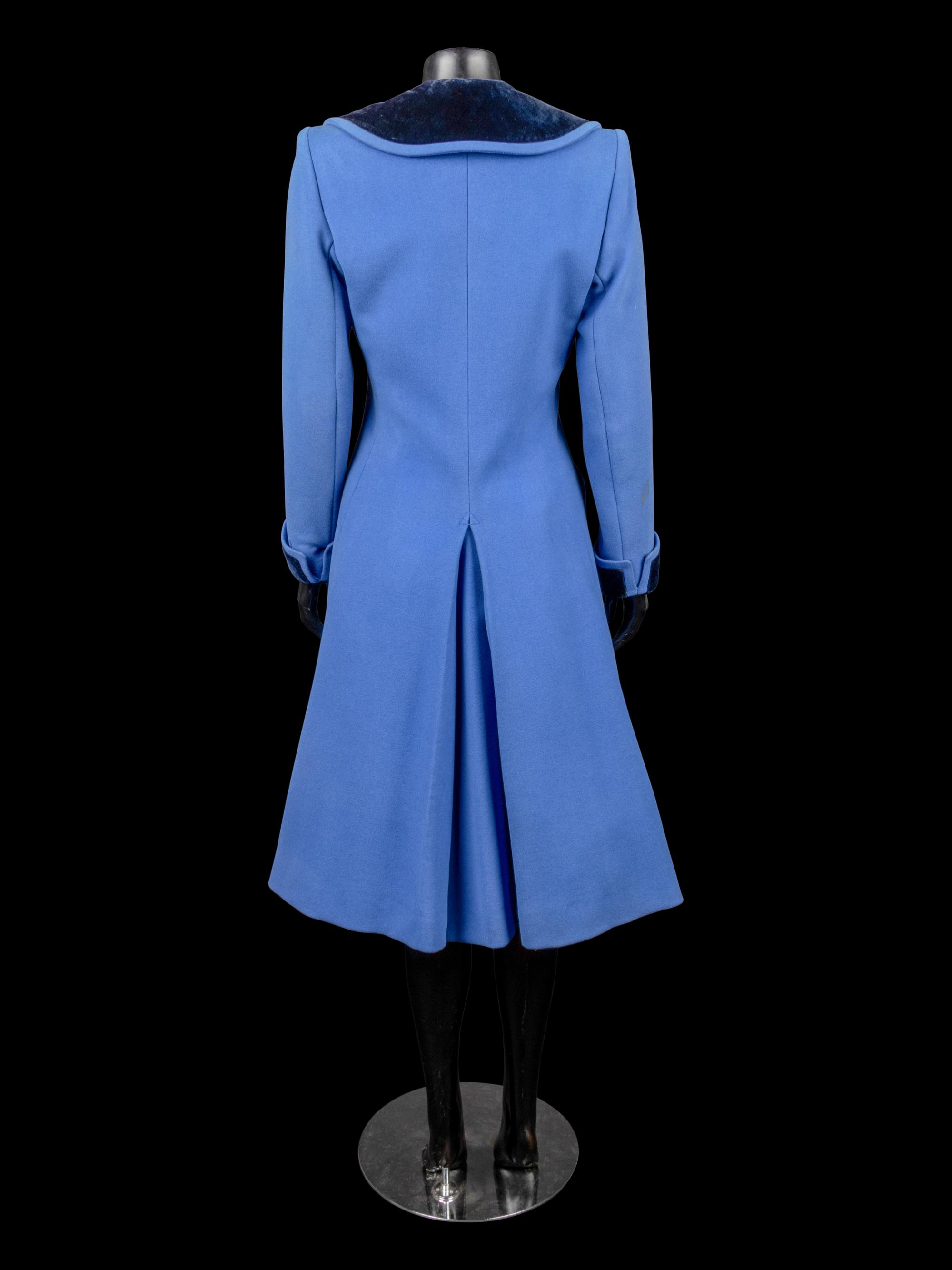 Yves Saint Laurent Haute Couture Coat From Ebony Fashion Fair, 1970s