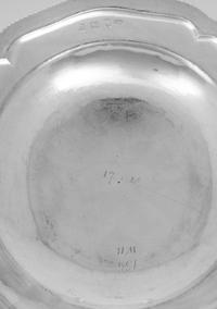 A Pair of George III Silver Soup Plates
