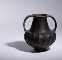 An Etruscan Bucchero Amphora
