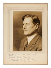[TRUMAN, Harry S. (1884-1972)] – Lt. Col. James V. Hunt. Album containing approximately 60 signed photos of people related to President Truman's Cabinet and contemporary U.S. Senators and Congressmen, ca. 1944-1947.
