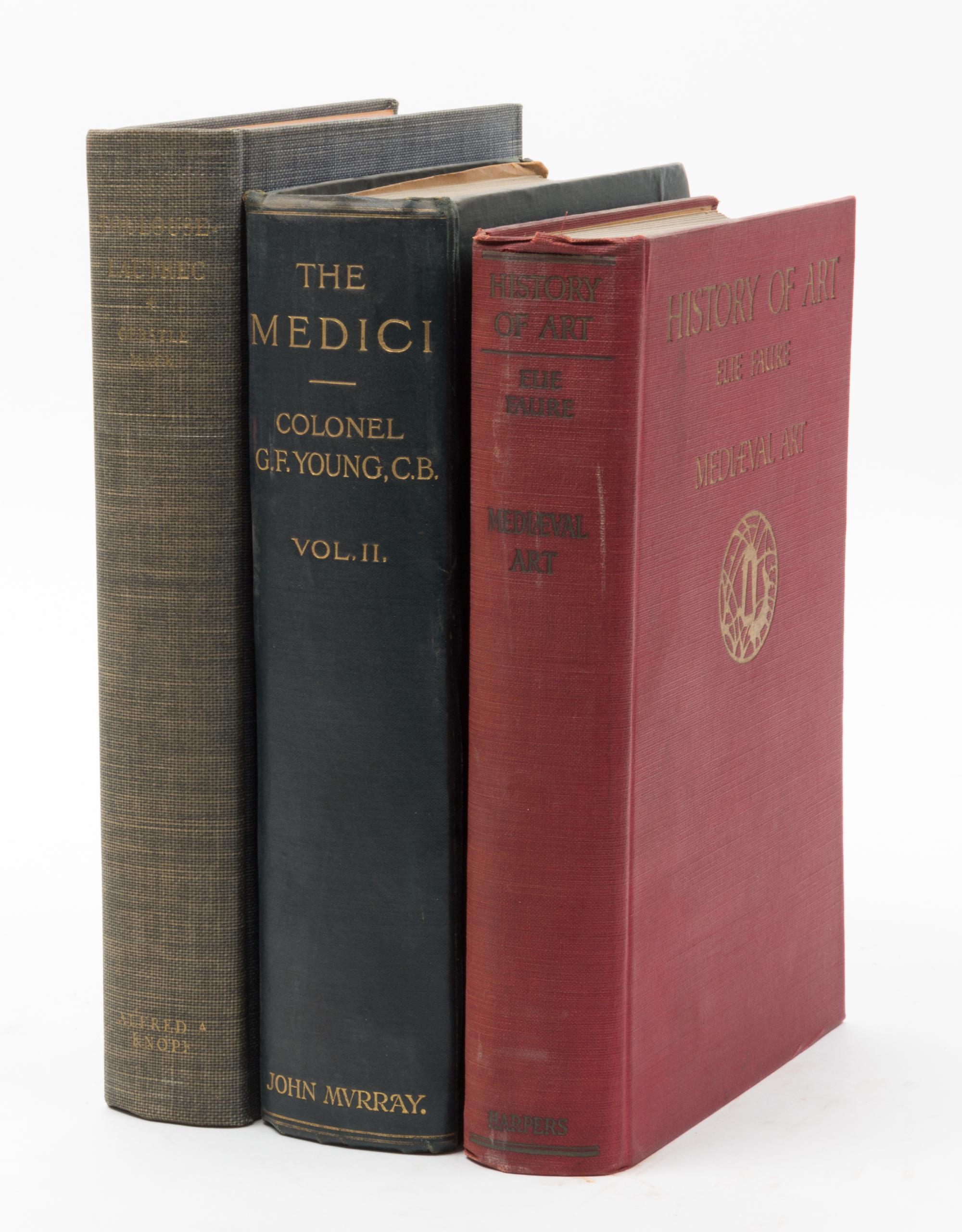 A Collection of Books Pertaining to Art History