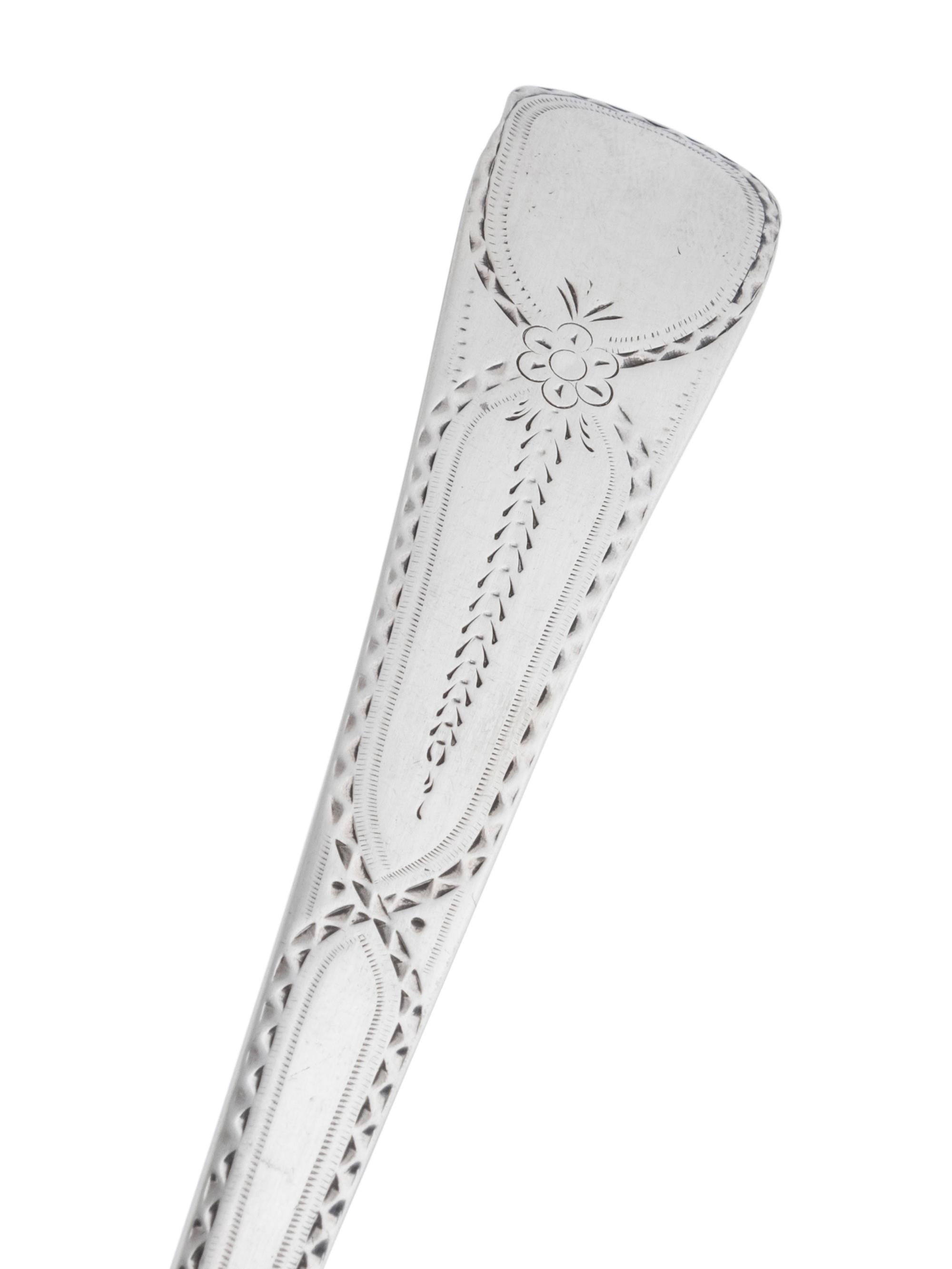 A George III Silver Soup Ladle