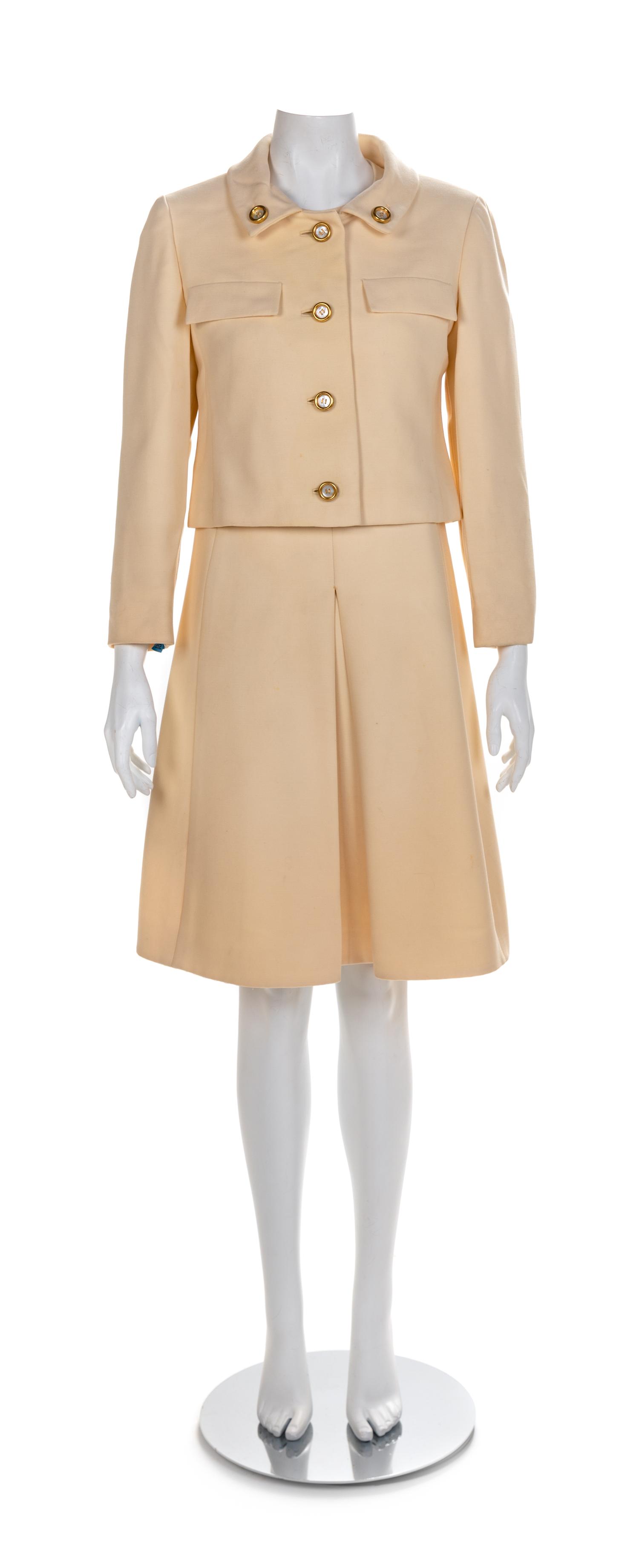Two Vintage Dresses, 1960-70s Size label: 10
