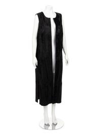 Broadtail Sleeveless Duster Jacket, Attributed to J. Mendel