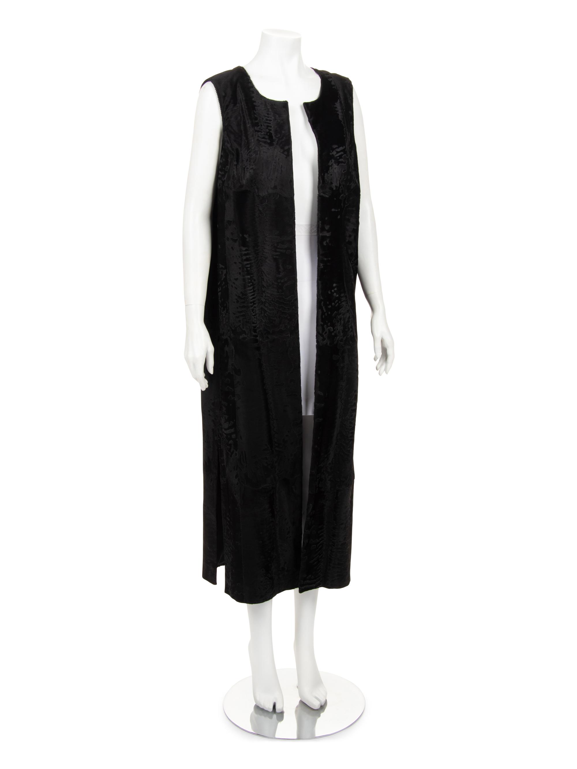 Broadtail Sleeveless Duster Jacket, Attributed to J. Mendel