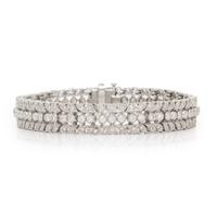 Platinum and Diamond Bracelet