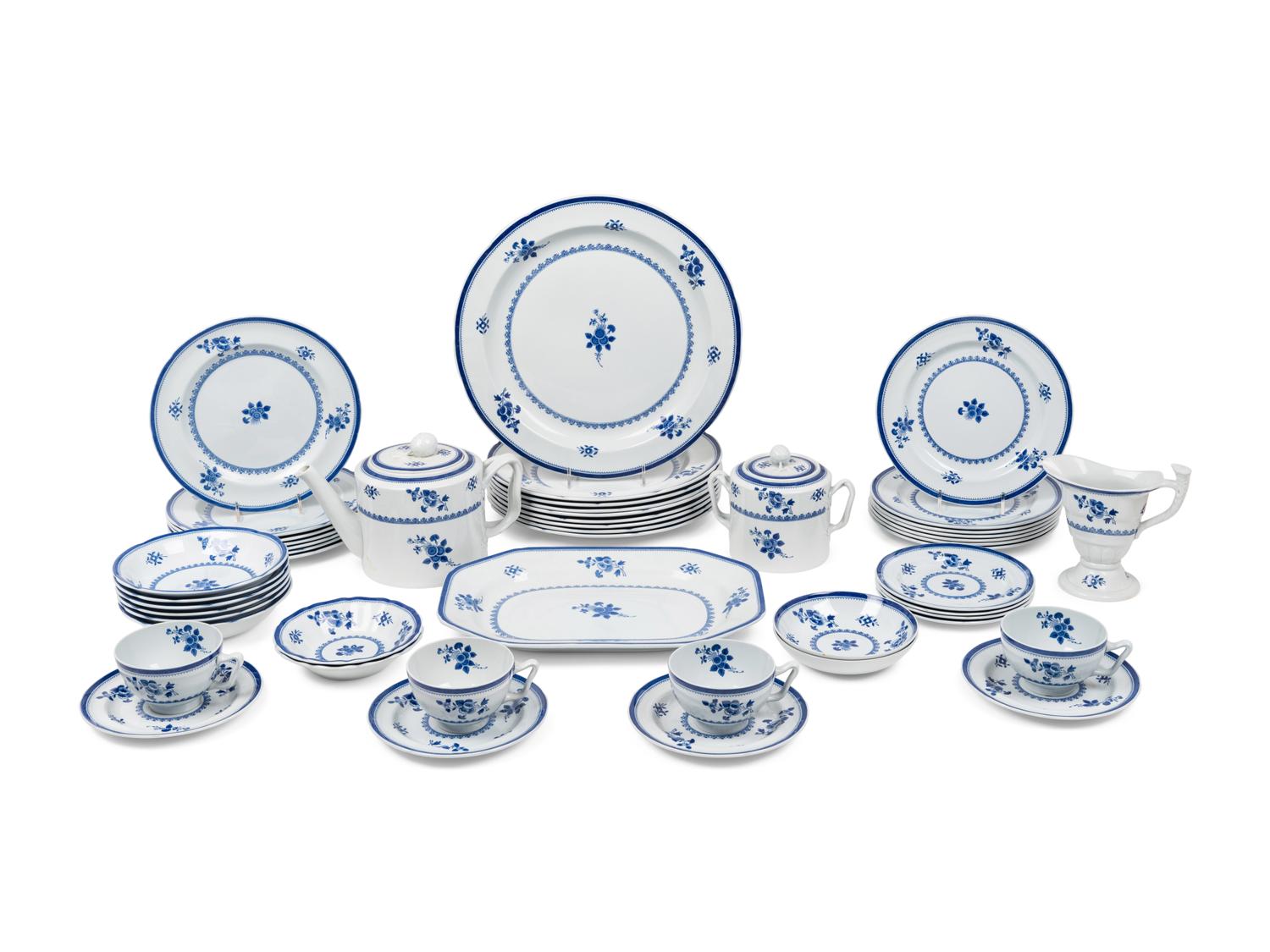 APPROVED FOR DONATION A Spode Gloucester Ironstone Dinner Service