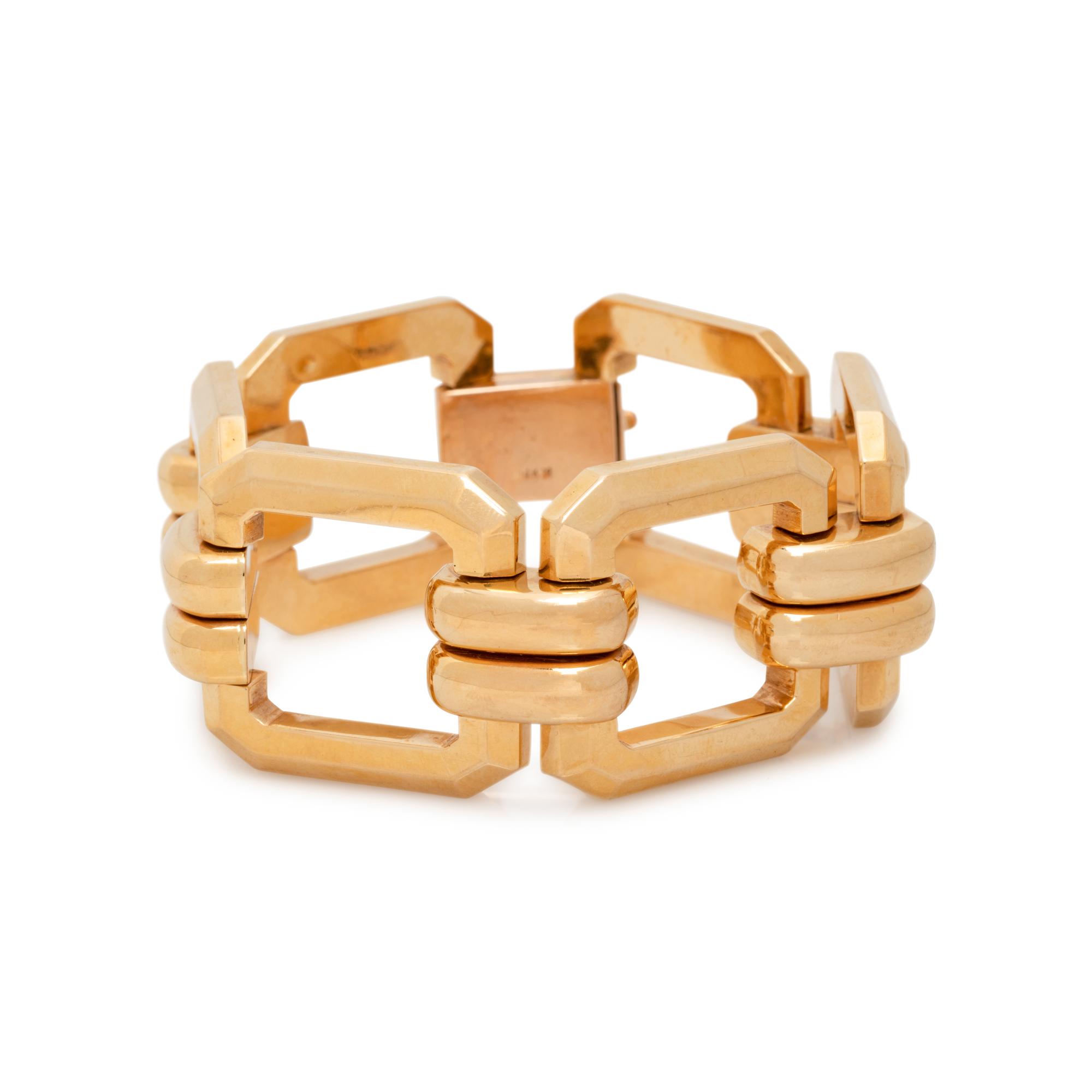 YELLOW GOLD BRACELET